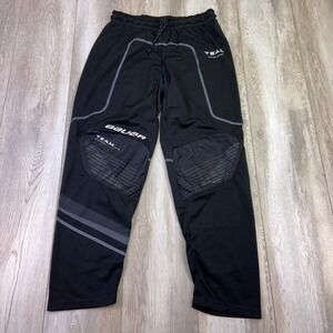 Bauer Senior S20 Team Roller Hockey Pants Mens Medium Black Tapered Lightweight